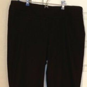 Hilary Radley Ladies' Pull-On Pant Black Size 10